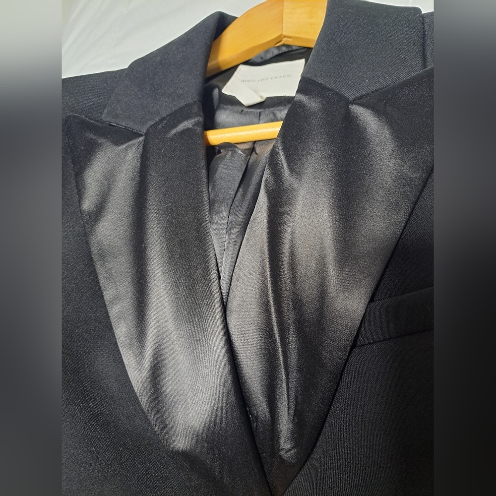 Avec Les Flilles Long Blazer Coat - Picture 7 of 9